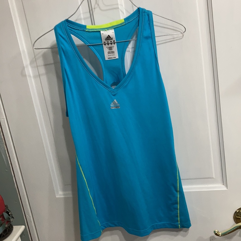 Key-hole Racer Back Adidas Clima Cool Athletic Tank Top